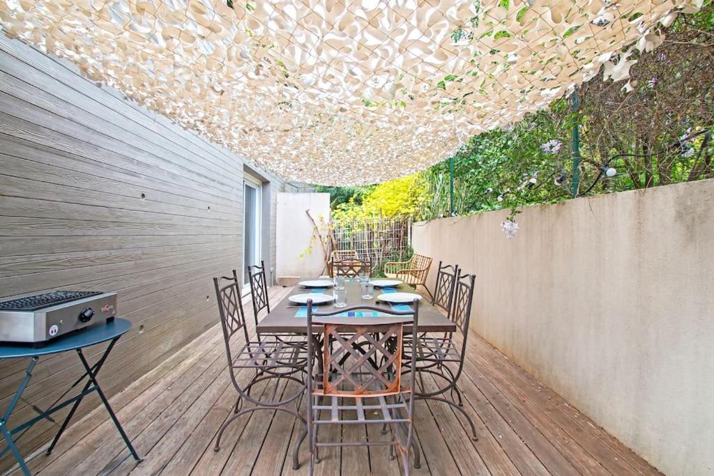 Le P'Tit Rimbaud, 6 Pers, Parking Prive, Jardin,Wifi Apartment Монпелие Екстериор снимка